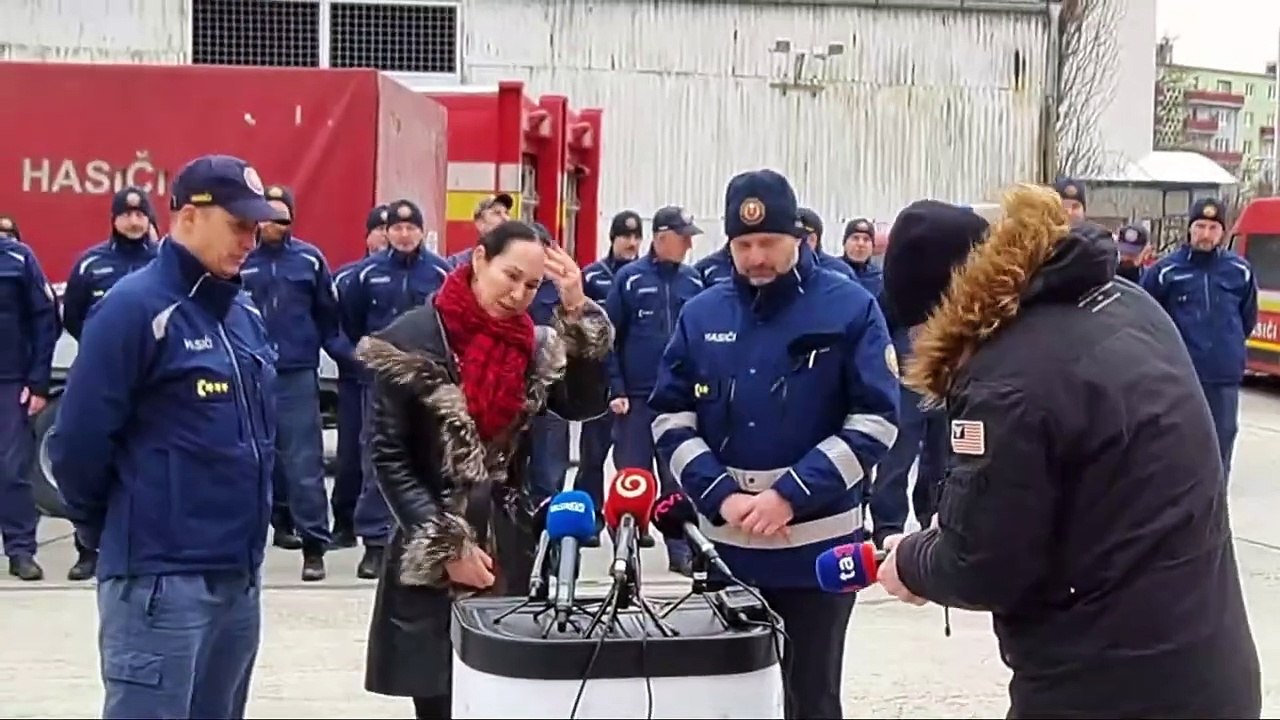 ZÁZNAM: Slovenskí hasiči sa vrátili z misie vo Francúzsku, pomáhali pri povodniach