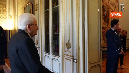 Mattarella riceve Bill Gates al Quirinale