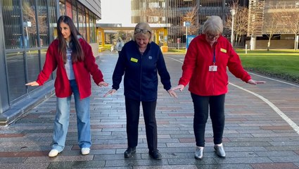 NHS urges people to ‘waddle like a penguin’ to stay safe in icy conditions
