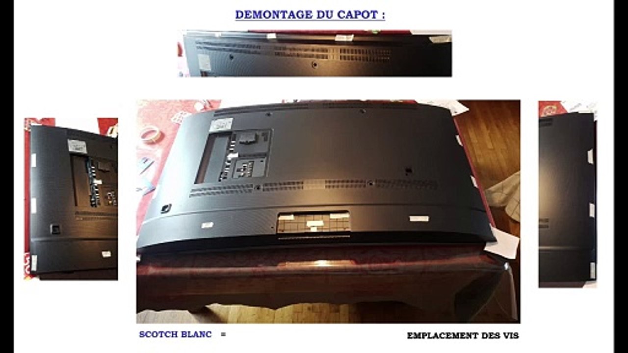 ALIMENTATION DU RÉTRO-ÉCLAIRAGE ZUMI93-02 POUR TV
