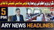 ARY News 5 PM Headlines 19th Jan 2024 | NSC Meeting - Pak Iran Conflict