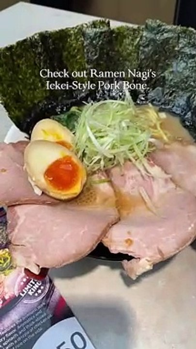 Iekei-Style Pork Bone Ramen of Musashi-Ya, Ramen Nagi
