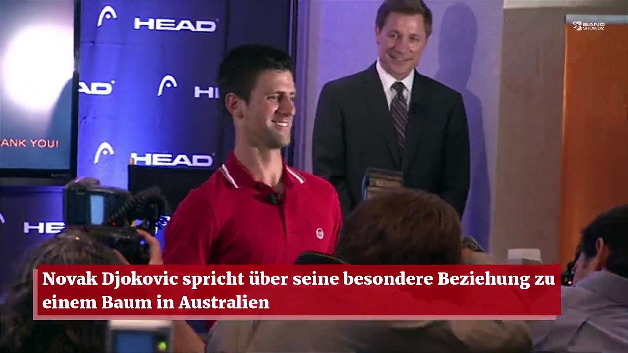 Novak Djokovic spricht über seine besondere Beziehung zu einem Baum in Australien