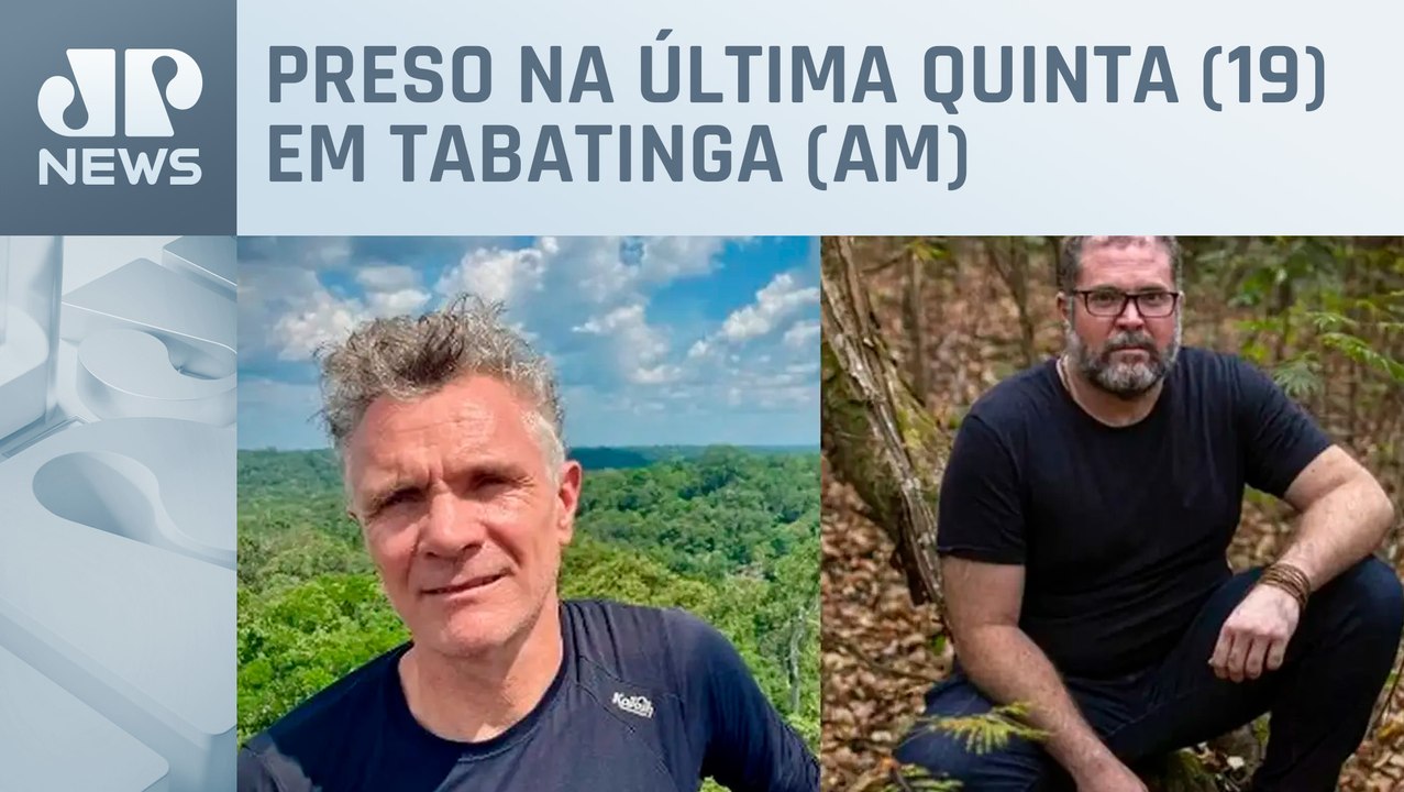 PF prende suspeito de envolvimento em assassinato de Bruno Pereira e Dom Phillips