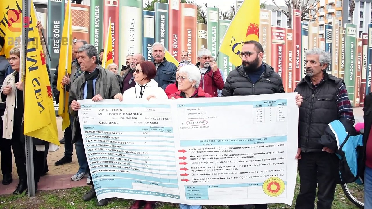 Eğitimcilerden Bakan Yusuf Tekin’e sembolik karne: Cemaatlerle ilişkiler 100, laik bilimsel eğitim 0