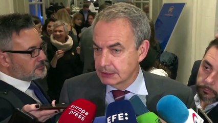 Zapatero sale en defensa de Sánchez por los pactos con los independentistas