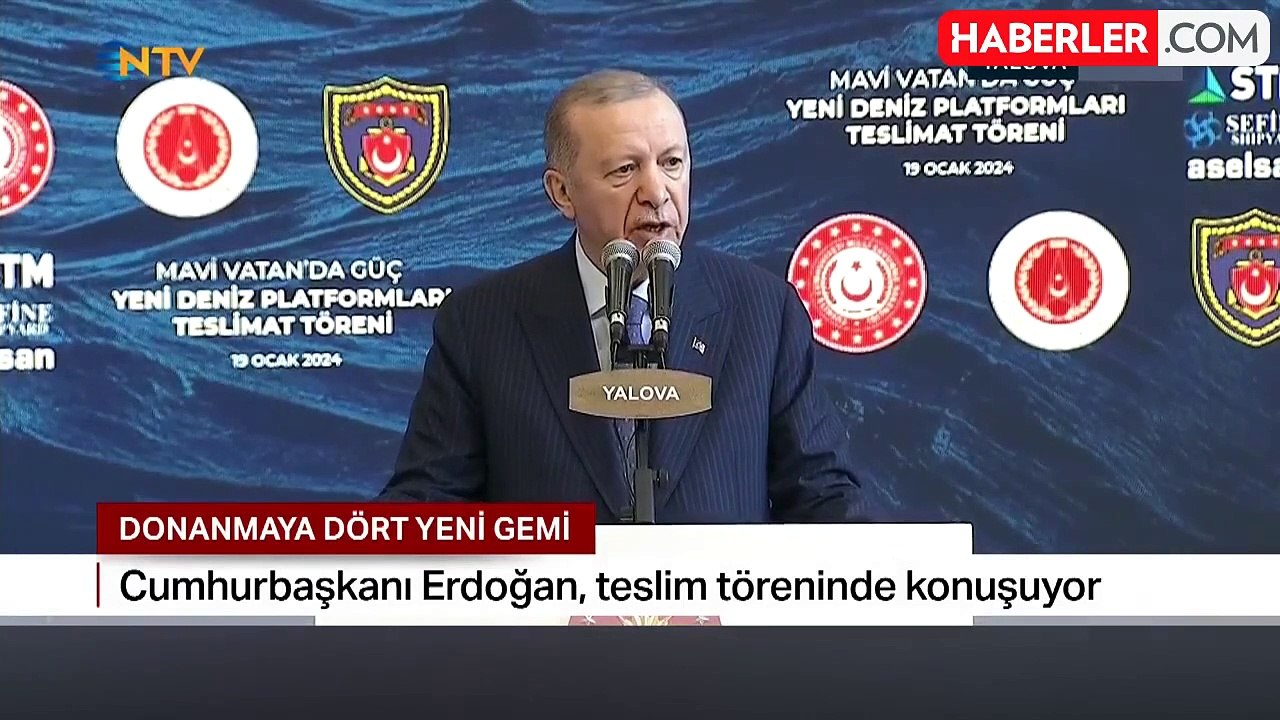 Dosta güven düşmana korku! Türk donanmasına 4 yeni gemi teslim edildi