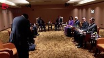 Cumhurbaşkanı Yardımcısı Yılmaz, Somali Cumhurbaşkanı Mahmud ile görüştü