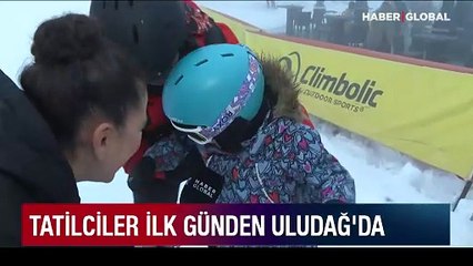 Uludağ'da sömestr yoğunluğu başladı