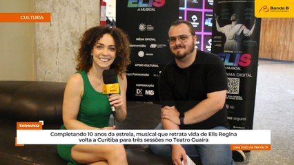 Espetáculo sobre Elias Regina faz três sessões em Curitiba