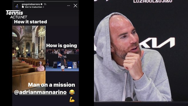 Open d'Australie 2024 - Adrian Mannarino, Mission Man en huitièmes : À la fin, ça devenait un peu n'importe quoi... mais il faut se mettre place du public