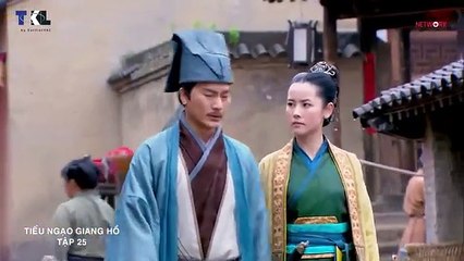 Tập 25 - Tiếu Ngạo Giang Hồ (Lồng tiếng)_DV Hoắc Kiến Hoa, Trần Kiều Ân, Viên San San, Trần Hiểu