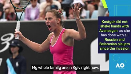 Tennis doesn't matter amid Ukraine war - Kostyuk