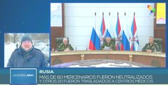 Rusia confirma neutralización de mercenarios extranjeros