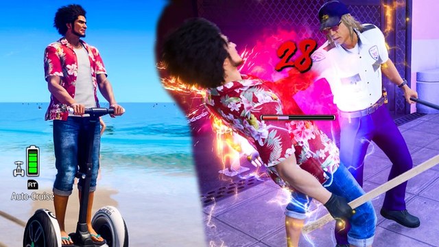 Erst Kämpfen, dann Rollerfahren: Ein ganz normaler Tag in Like a Dragon - Infinite Wealth