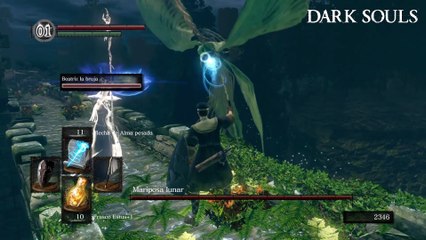 Dark Souls Remastered 6 Jardin tenebroso -  Boss Mariposa Titilante