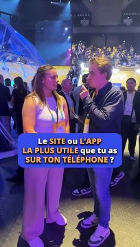 Le site ou l'application la plus utile que tu as sur ton téléphone