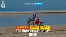 Bikes Top moments - Stage 12 - #Dakar2024