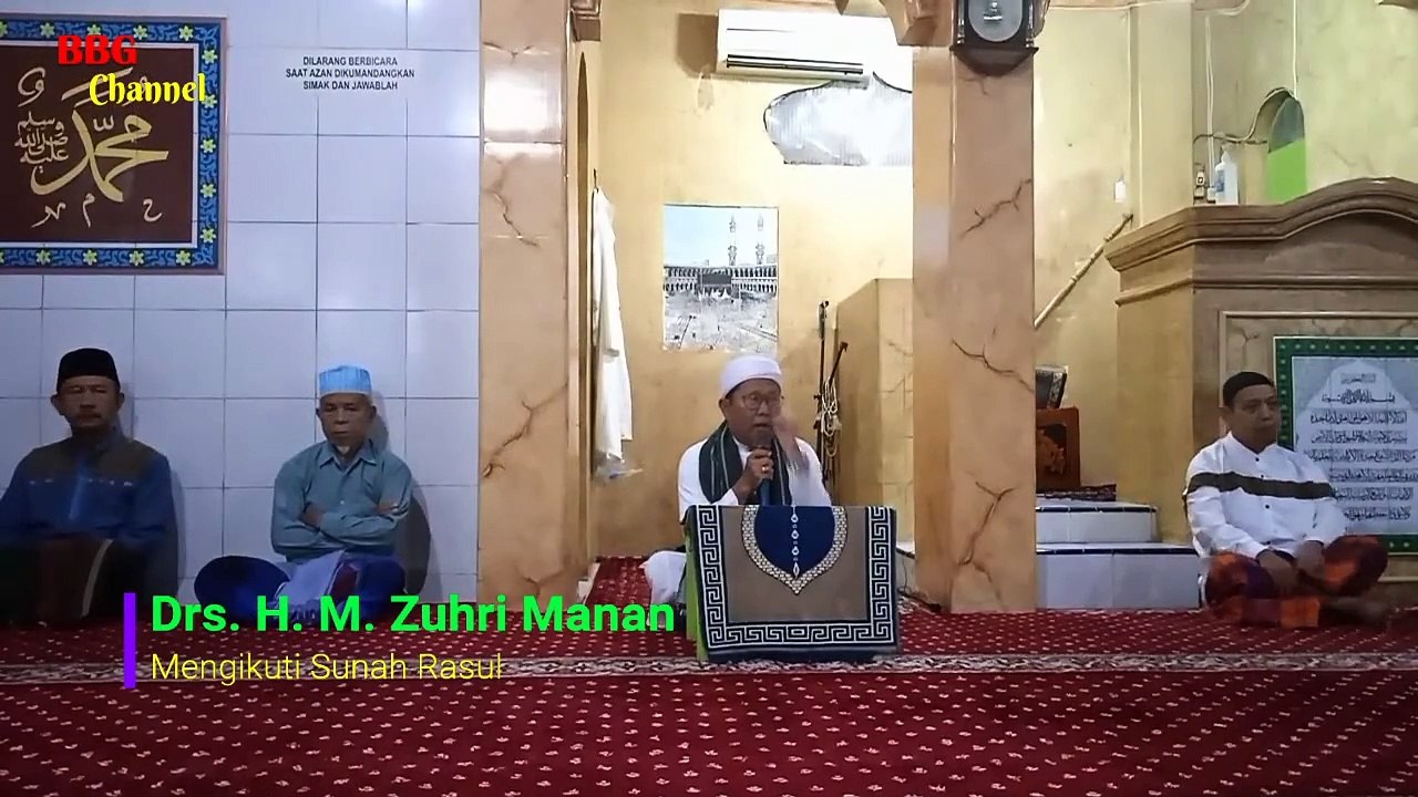 Mengikuti Sunah Rasul | Drs. Zuhri Manan | Masjid Taqwa Perumnas Lebung Gajah |