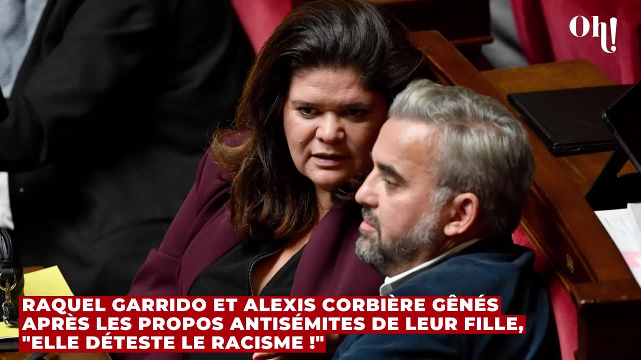 Raquel Garrido et Alexis Corbière gênés après les propos antisémites de leur fille, "elle déteste le racisme !"