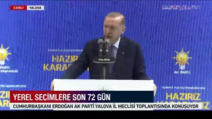 Cumhurbaşkanı Erdoğan'dan 'Büyükçekmece' tepkisi: 31 Mart'ta son oyununuzu oynuyorsunuz