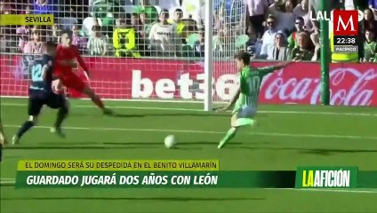 Real Betis realizará homenaje y despedida a Andrés Guardado