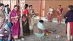 Women made rangoli of Lord Ram in Shri Dwarkadhish temple