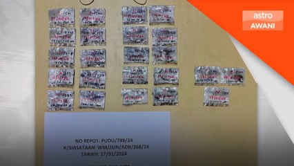 Polis tumpas dua sindiket edar dadah di Lembah Klang