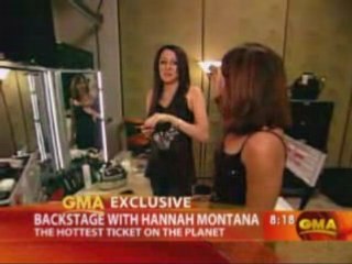 Miley Cyrus - GMA Backstage Interview