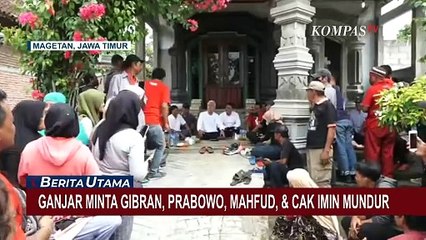 Ganjar Saran Gibran, Mahfud, Prabowo, Cak Imin Mundur dari Jabatan karena Ikut Pilpres