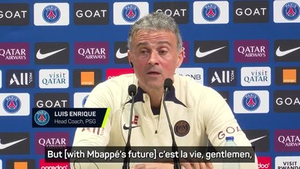 Download Video: Enrique not looking for Mbappe answers via television