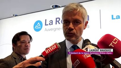 "Le plan social qui se prépare est un plan colossal qu'on cherche à nous cacher" Laurent Wauquiez sur Casino