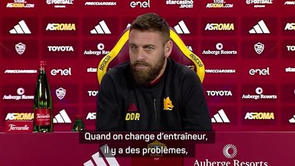 Roma - De Rossi : "Pas besoin de revoir tous les matches, je les connais par coeur"