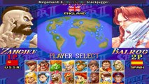 MegamanX-8 vs blackjugger - Super Street Fighter II X_ Grand Master Challenge