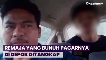 Remaja yang Bunuh Pacarnya di Depok Ditangkap, Motifnya Cemburu Terhadap Korban