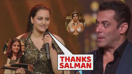 Download Video: Aishwarya Rai shocked when Sonakshi Sinha dedicate her award to Salman Khan in IIFA Awards | Salman