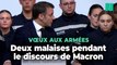 Deux militaires font un malaise pendant les vœux de Macron aux Armées