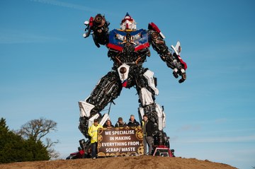 The British Ironwork Centre's biggest ever recycling project!