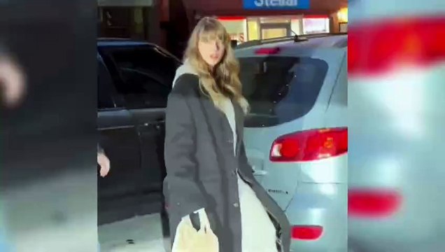 La llegada de Taylor Swift a Nueva York desata especulaciones antes del gran juego de Travis Kelce! ❄️