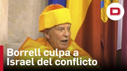 Borrell culpa a Israel de que Palestina nunca se haya constituido como Estado independiente