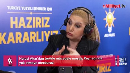 Descargar video: Hulusi Akar'dan terörle mücadele mesajı: Kaynağında yok etmeye mecburuz