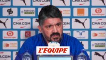 Gattuso : « Vitinha est un joueur de Marseille » - Foot - Coupe - OM