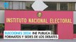 Elecciones 2024: INE publica formatos y sedes de los debates entre candidatos presidenciales
