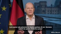 Scholz attacca AfD: bene i cortei contro l'estrema destra in Germania