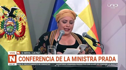 Conferencia Ministra Prada