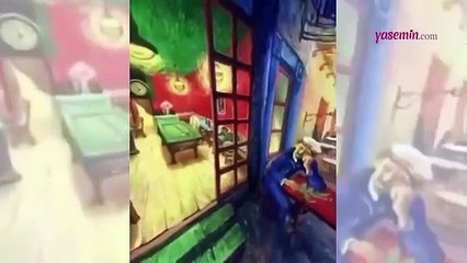Van Gogh'un Yıldızlı Tablo eseri sanal gerçeklikte böyle görüntülendi!