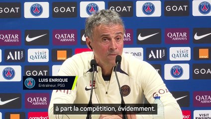 Luis Enrique "préoccupé" par l'état de la pelouse à Orléans