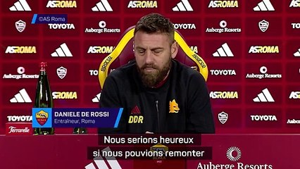 De Rossi : "Pas besoin de revoir tous les matches, je les connais par coeur"