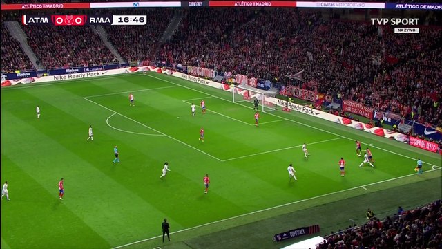 كأس ملك إسبانيا أتلتيكو مدريد ريال مدريد دور ال 16 الشوط الاول 2024-01-18-