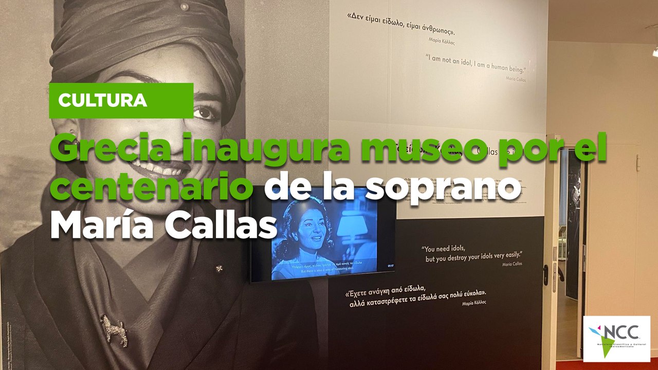 Grecia inaugura museo por el centenario de la soprano María Callas